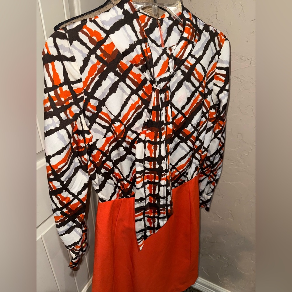 Vintage 60's MOD Go Go Dress Sz 8 by Cover Girl of Miami - Picture 5 of 10